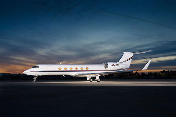 【图片秀】米克尔森的4千万美金的私人飞机